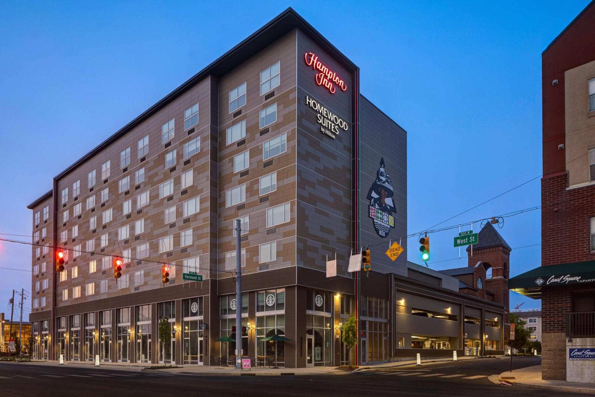 Homewood Suites By Hilton Indianapolis Downtown Iupui Exterior foto